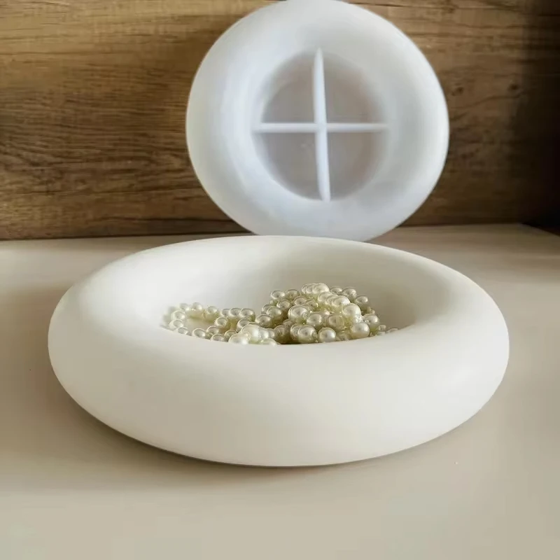 Big Round Tray Cement Silicone - đánh giá và giá Tray Mold Rectangle