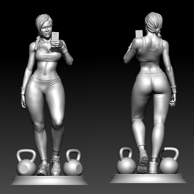 1/24 75mm  1/18 100mm Resin Mo - đánh giá và giá Resin Art Zelda