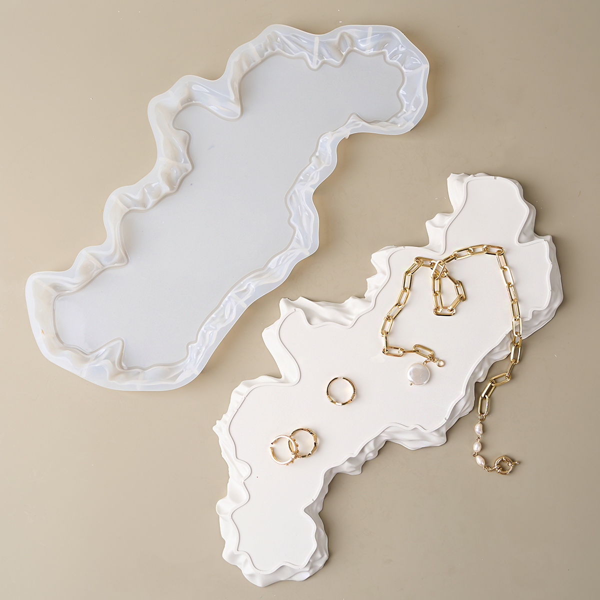 Irregular Large Tray Silicone  - đánh giá và giá Tray Mold Rectangle