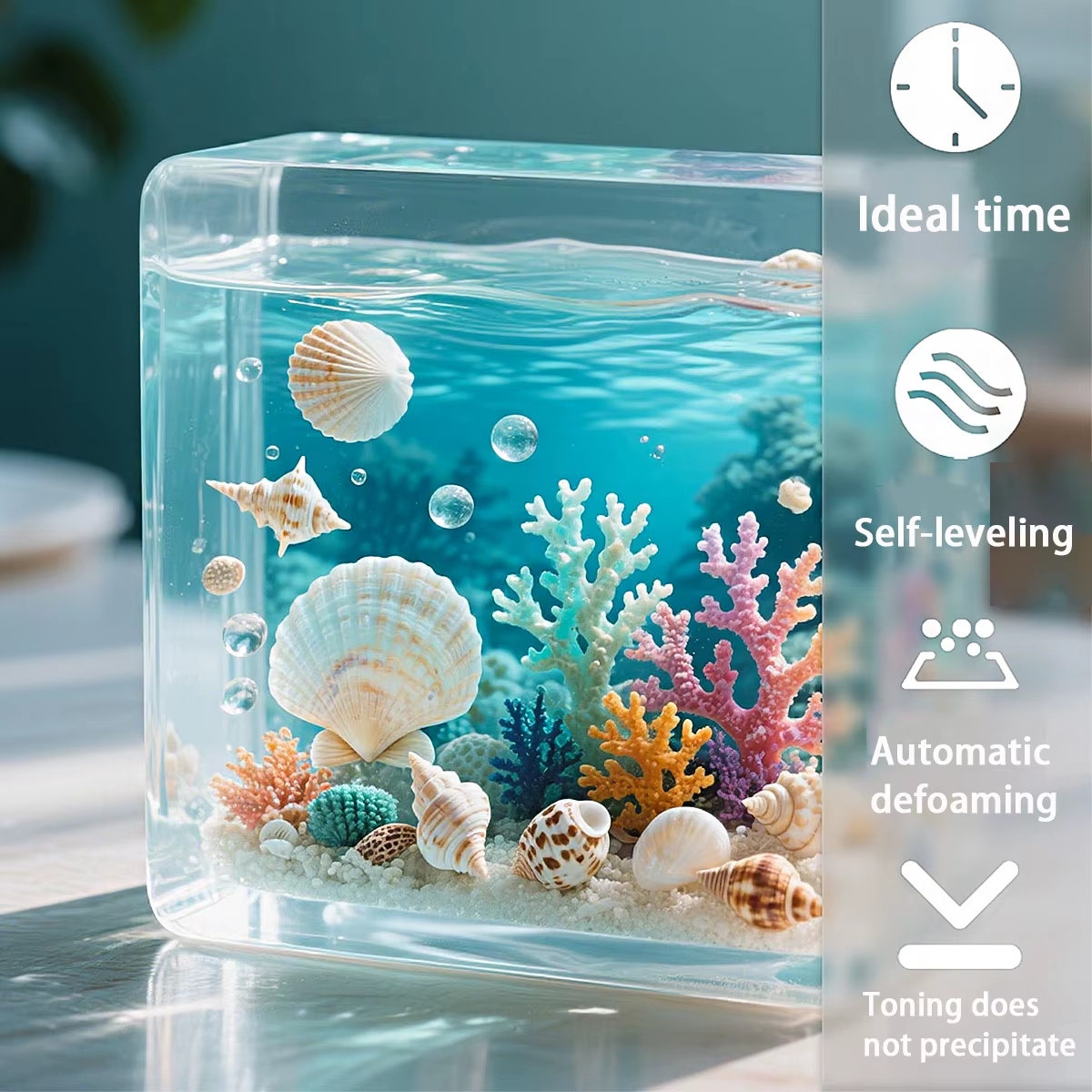 17.6oz/33.8oz AB Resin Epoxy G - đánh giá và giá Resin Art And Jewelry