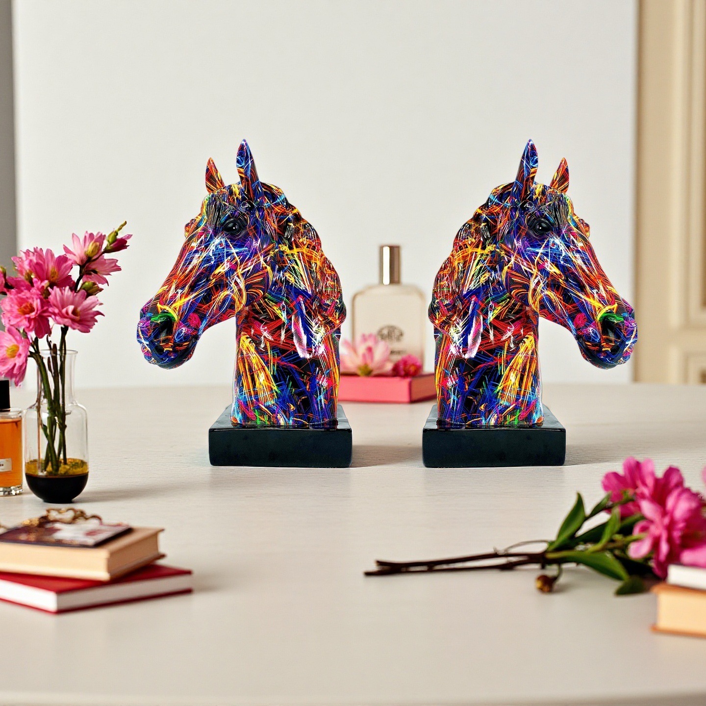 Creative Resin  Horse Head Orn - đánh giá và giá Resin Art And Decor