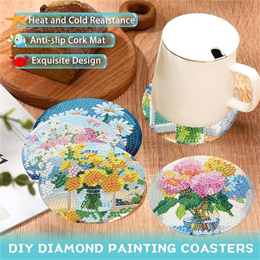 8-Piece Set of Diamond Paintin - đánh giá và giá Resin Art Canvas