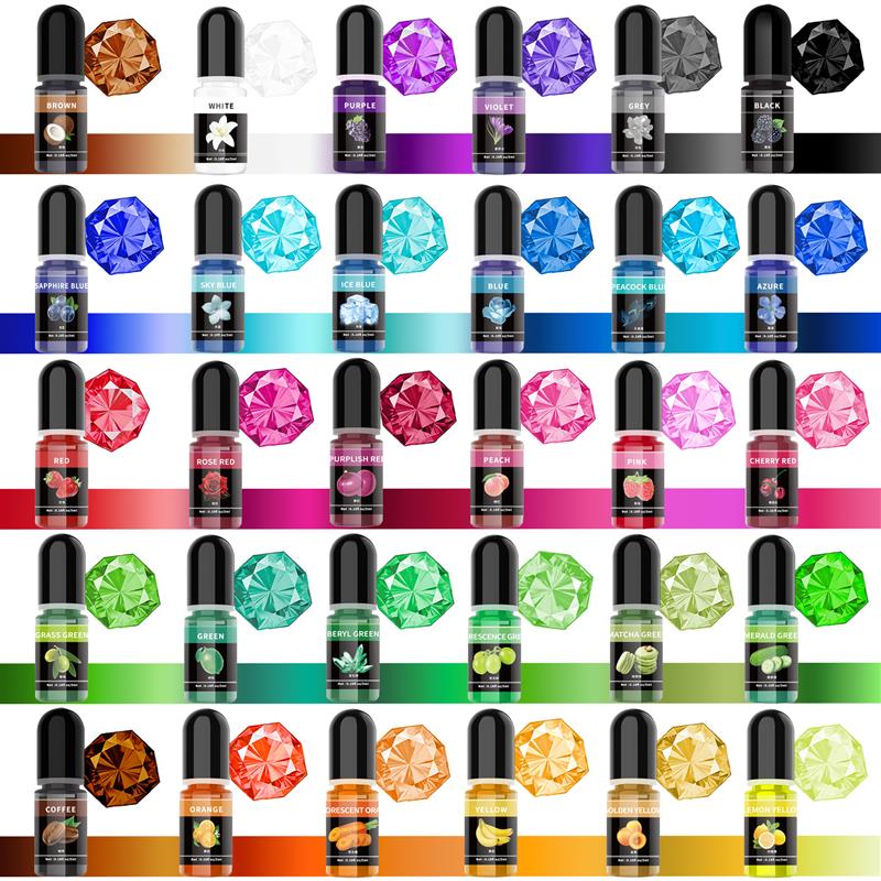 5ml/Bottle Epoxy Resin Pigment - đánh giá và giá Epoxy Resin Ab
