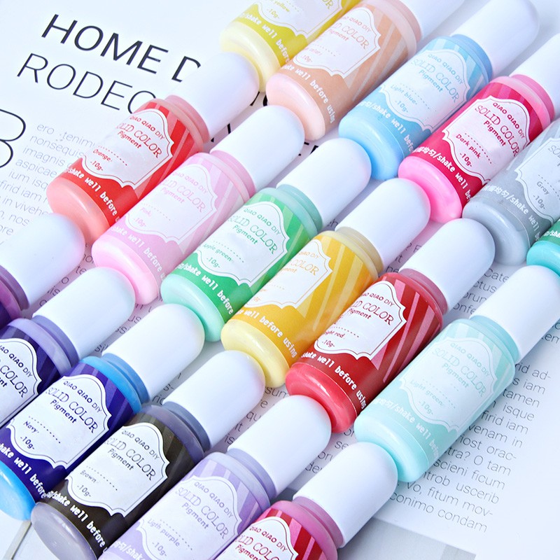 Wholesale 18 vibrant liquid pi - đánh giá và giá Resin Art And Jewelry