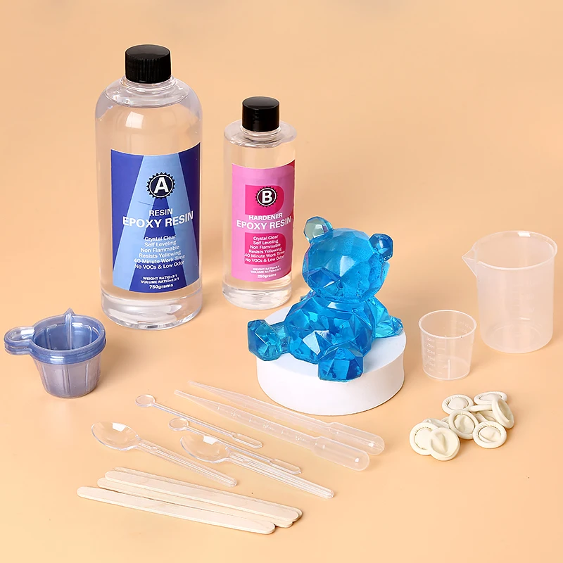 Epoxy Resin Kit Crystal Clear  - đánh giá và giá Epoxy Resin Ab