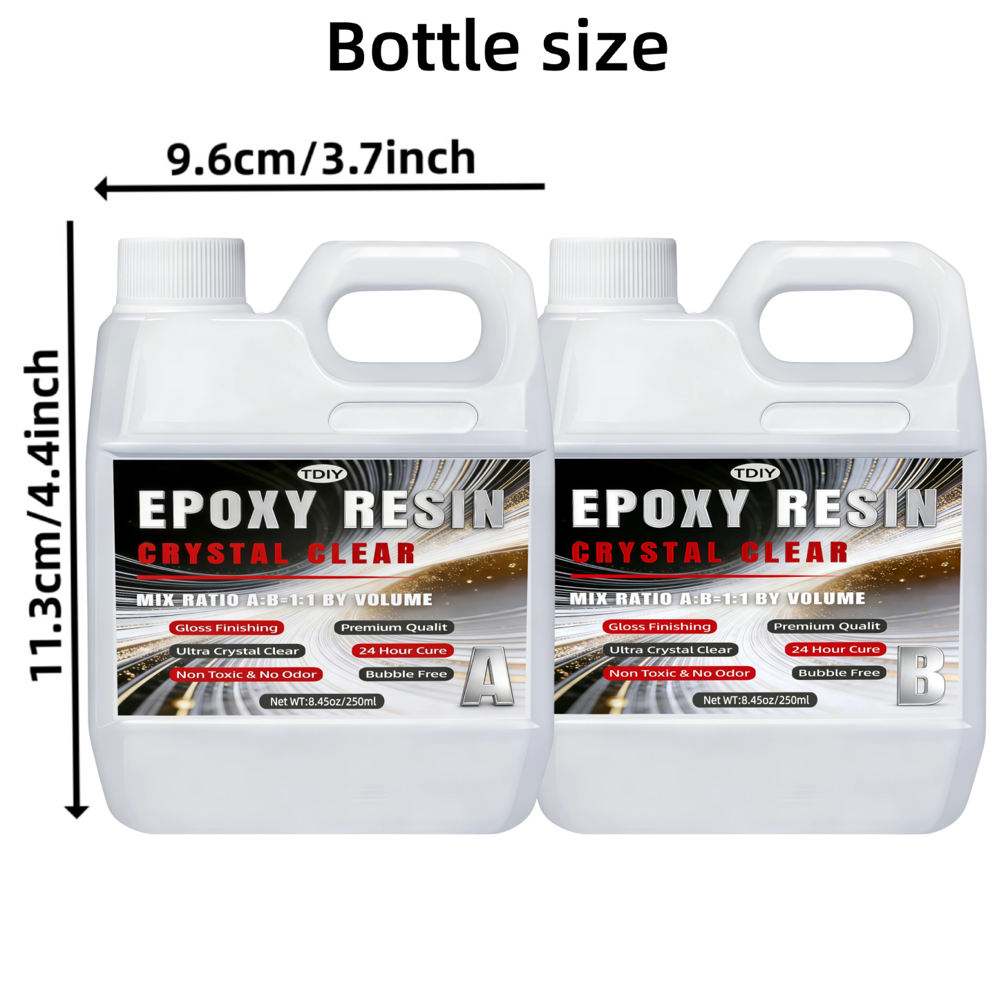 1:1 Crystal Clear Epoxy Resin  - đánh giá và giá Resin Art And Jewelry