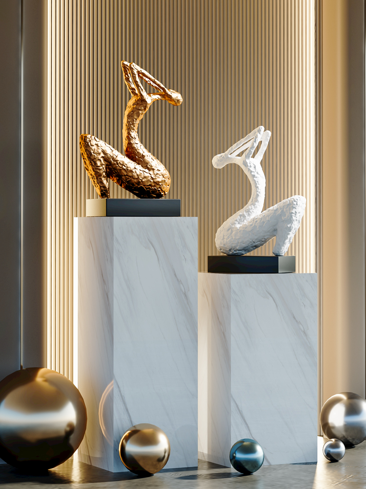 Home Decor Sculpture Creative  - đánh giá và giá Resin Art In Floor