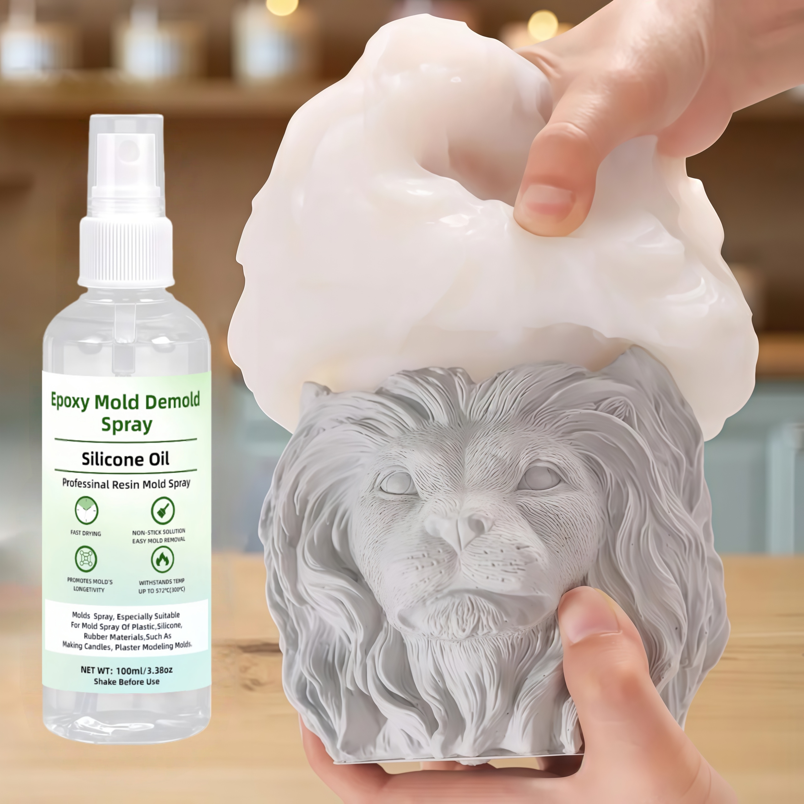 Epoxy Mold Demoulding Spray, E - đánh giá và giá Release Spray Silicone