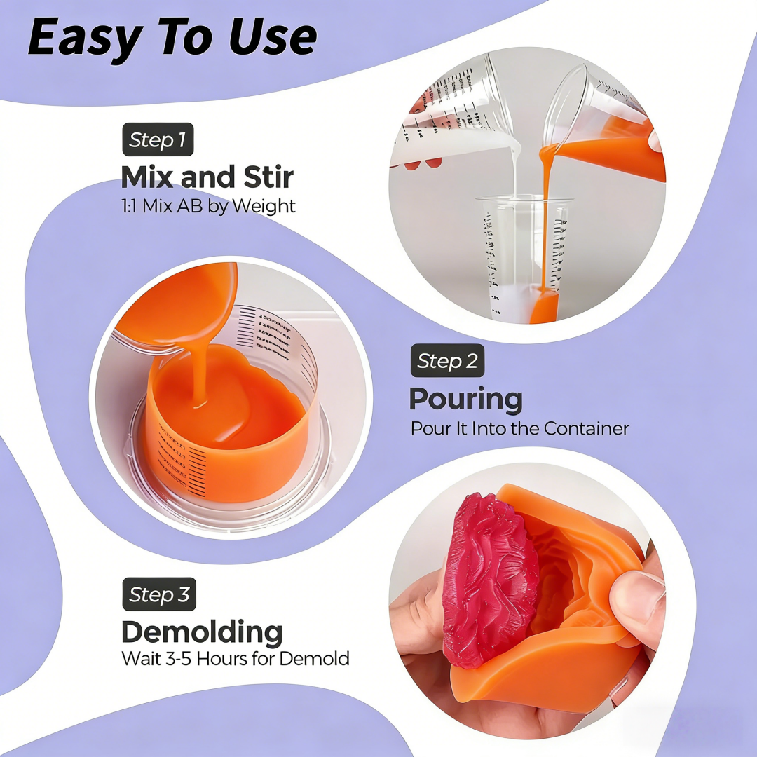 Durable Liquid Rubber Material - đánh giá và giá Resin Art And Craft