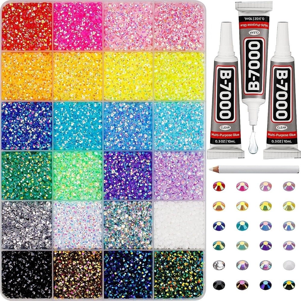 Multicolor Resin Rhinestone Ki - đánh giá và giá Resin Art Workshop