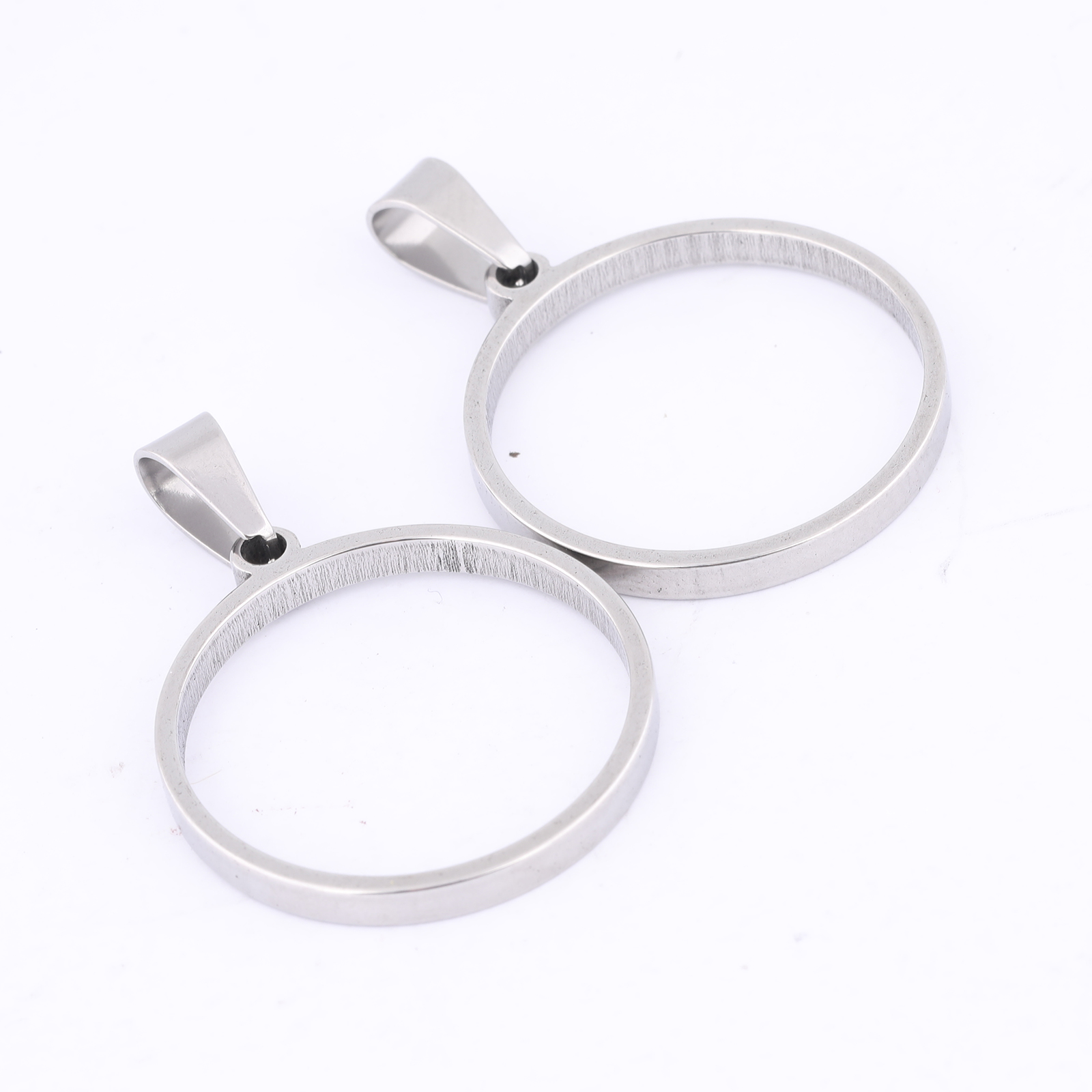 10pcs 25mm Round Open Bezel Ch - đánh giá và giá Resin Art Pendant
