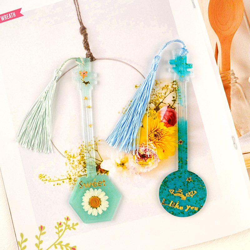 Tự Làm UV Silicon Mốc Đánh Dấu - đánh giá và giá Resin Art Bookmark
