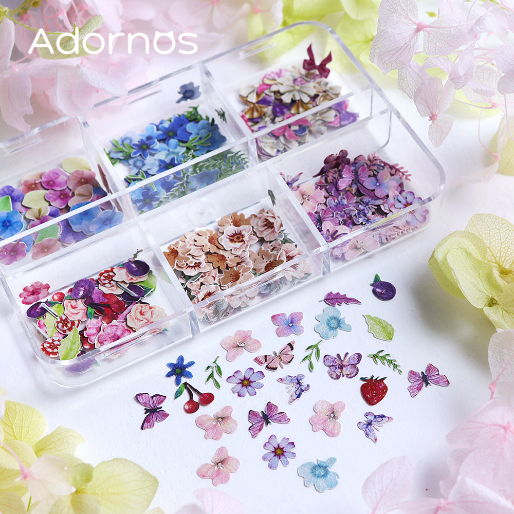 180pcs/box Wood Pulp Flowers C - đánh giá và giá Resin Art And Jewelry
