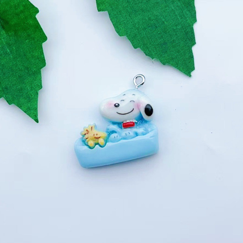 12pcs resin cartoon dog pendan - đánh giá và giá Resin Art Pendant