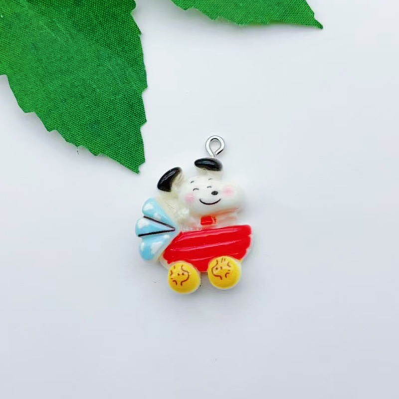 12pcs resin cartoon dog pendan - đánh giá và giá Resin Art Pendant
