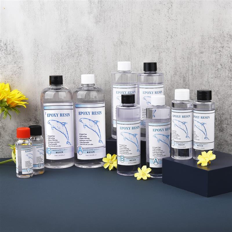 1:1 AB Resin Epoxy Crystal Glu - đánh giá và giá Epoxy Resin Ab
