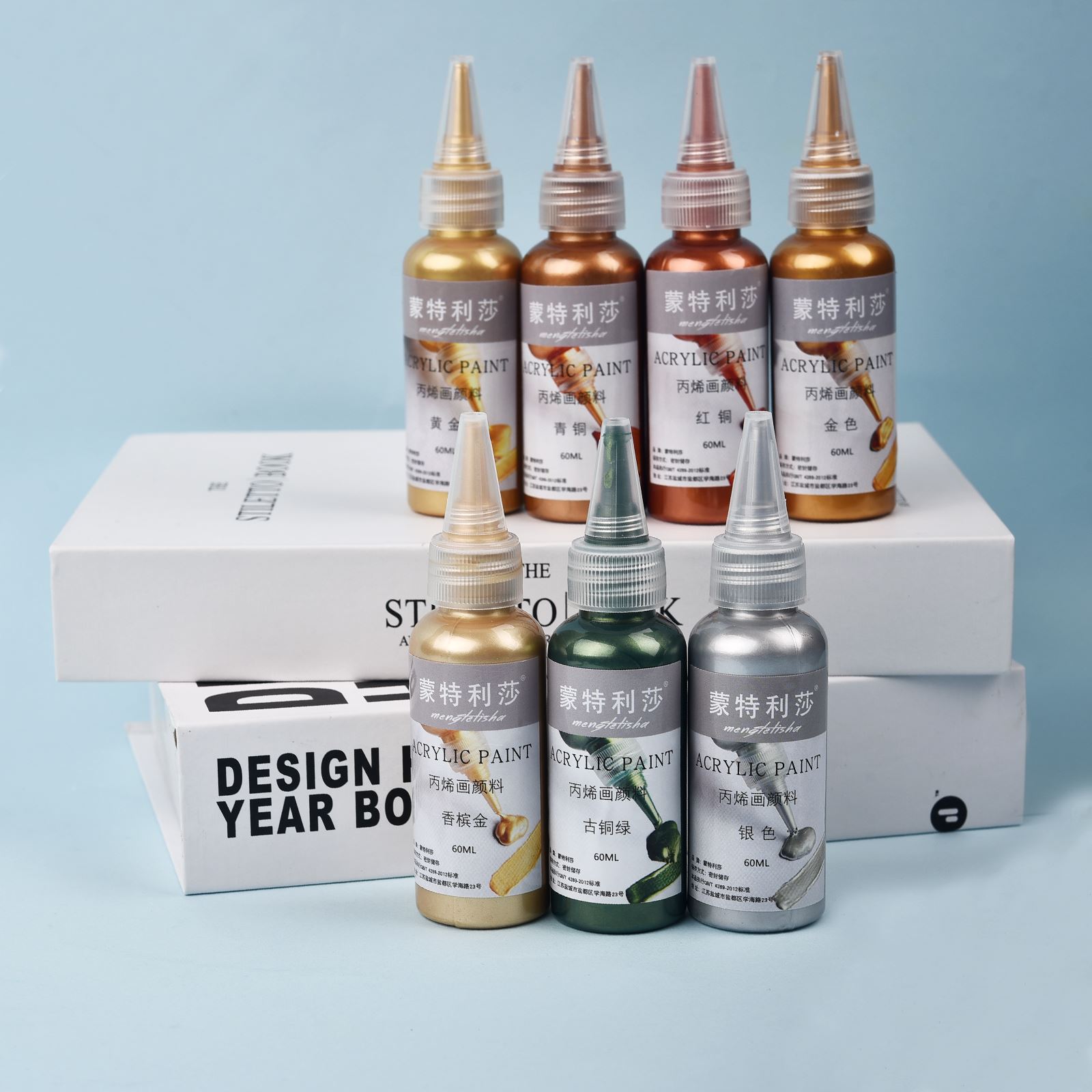 7 Colors 60ml/Bottle Metallic  - đánh giá và giá Resin Art And Jewelry