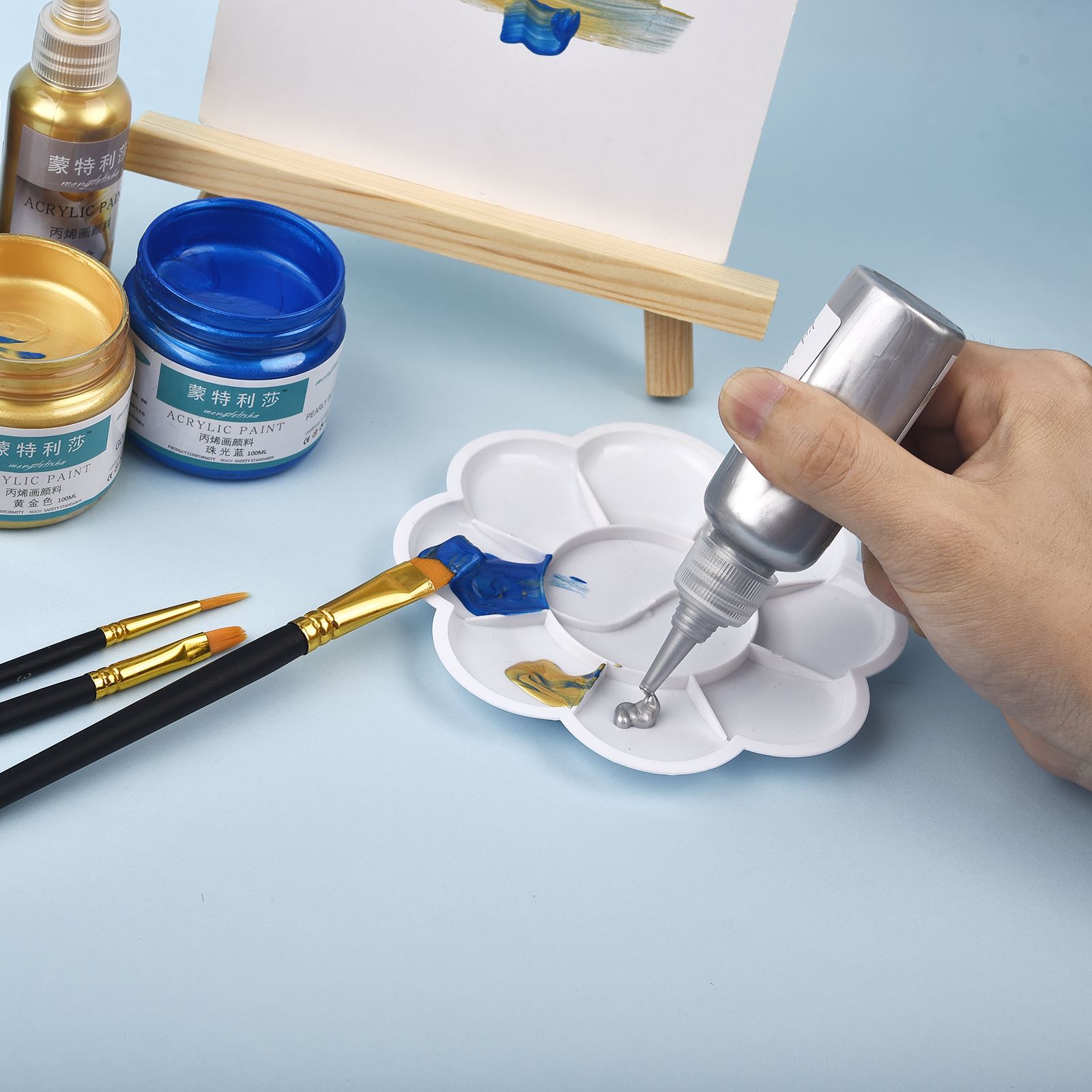 7 Colors 60ml/Bottle Metallic  - đánh giá và giá Resin Art And Jewelry