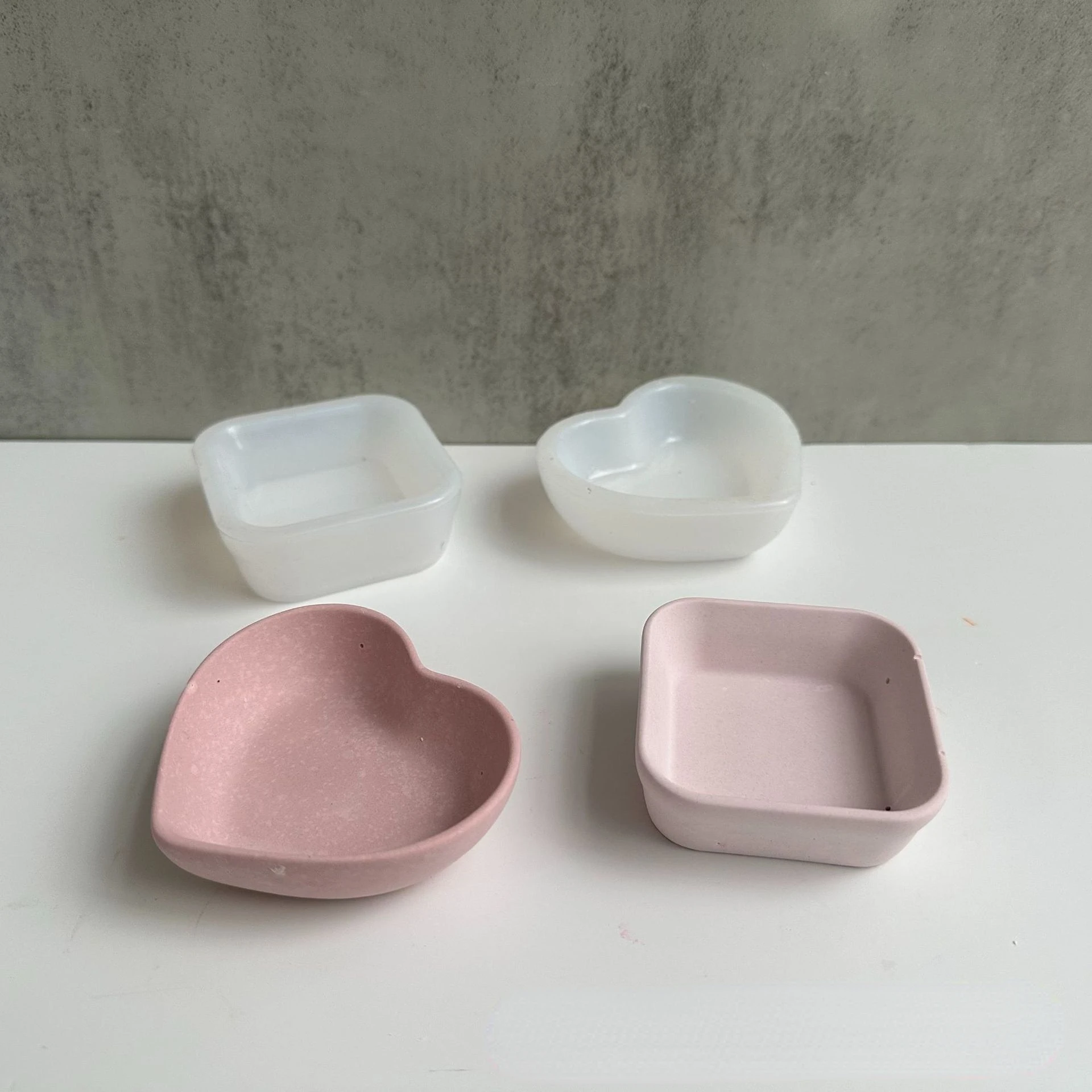 Bê Tông Vuông Hình Trái Tim Kh - đánh giá và giá Tray Mold Rectangle