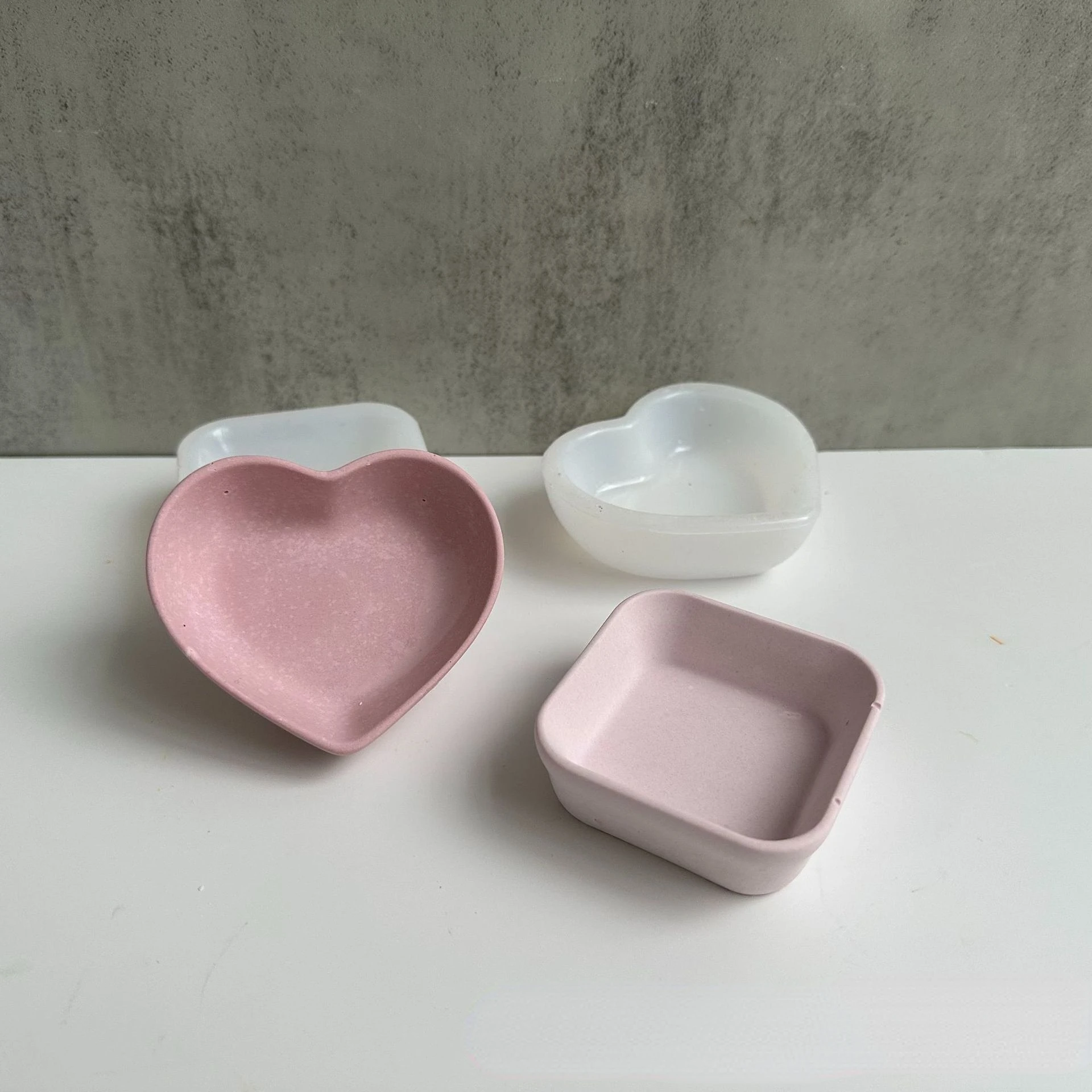Bê Tông Vuông Hình Trái Tim Kh - đánh giá và giá Tray Mold Rectangle