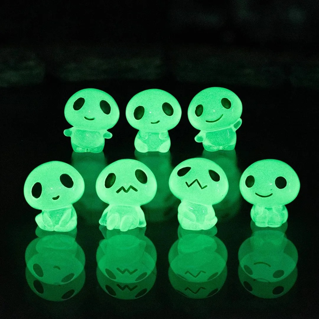7Pcs Glow In The Dark Alien Re - đánh giá và giá Resin Art Pendant