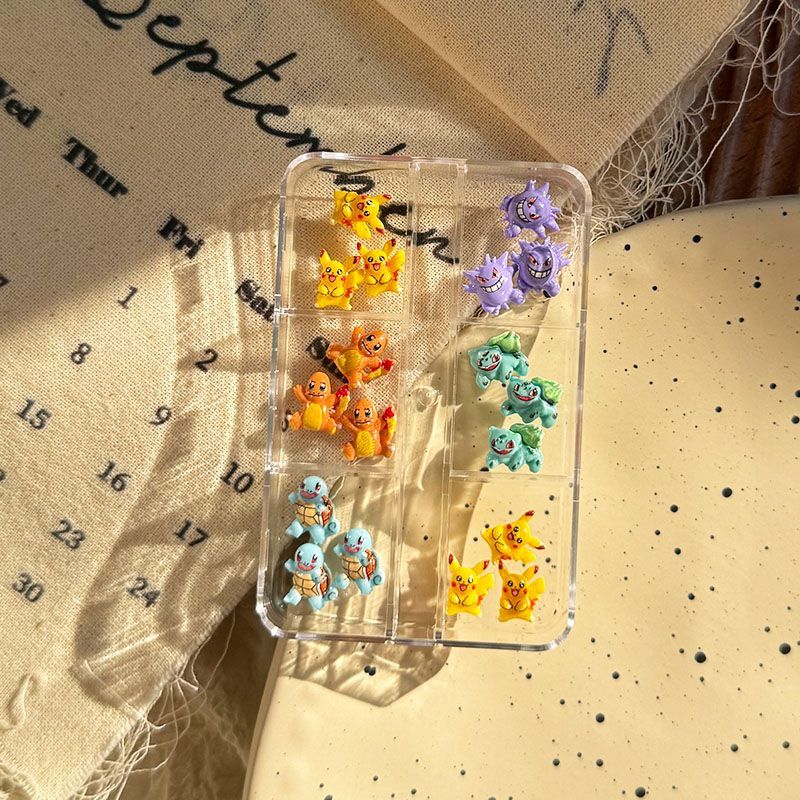 Pokemon nail art accessories,  - đánh giá và giá Resin Art And Decor