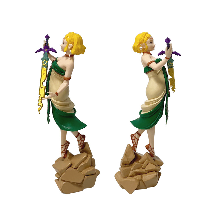 NEW 21CM The Legend of Zelda A - đánh giá và giá Resin Art Zelda