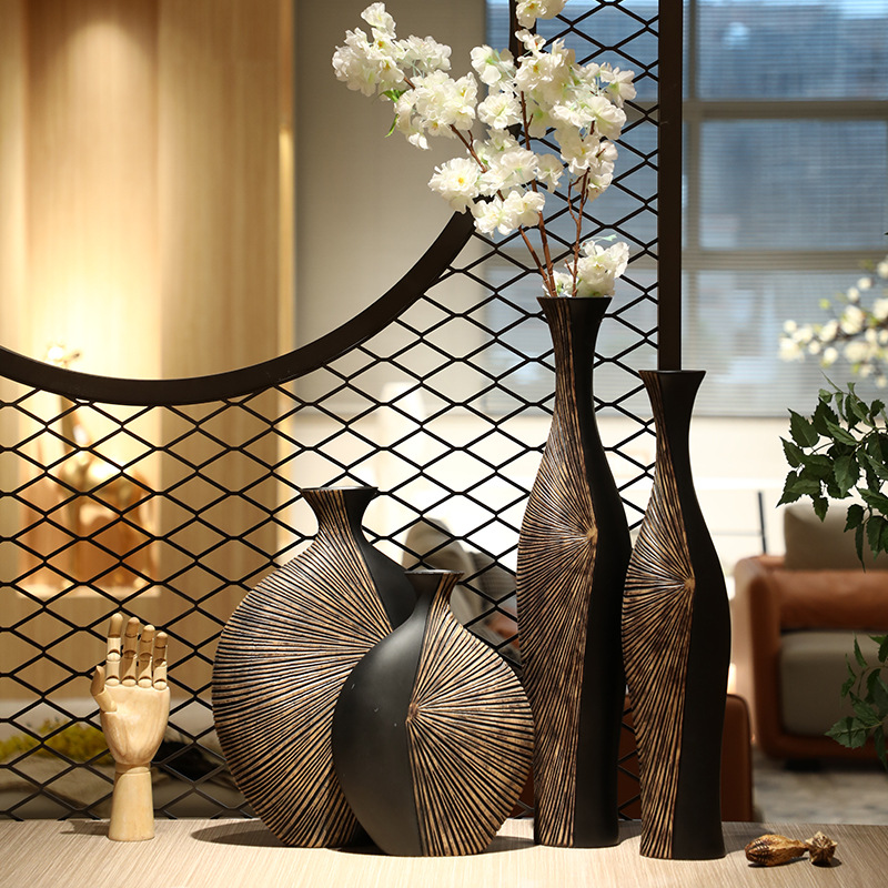 Retro Tall Resin Floor Vase, E - đánh giá và giá Resin Art In Floor