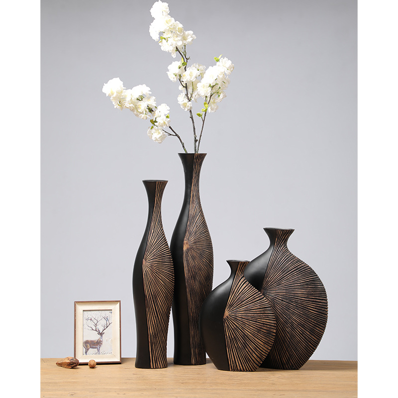 Retro Tall Resin Floor Vase, E - đánh giá và giá Resin Art In Floor