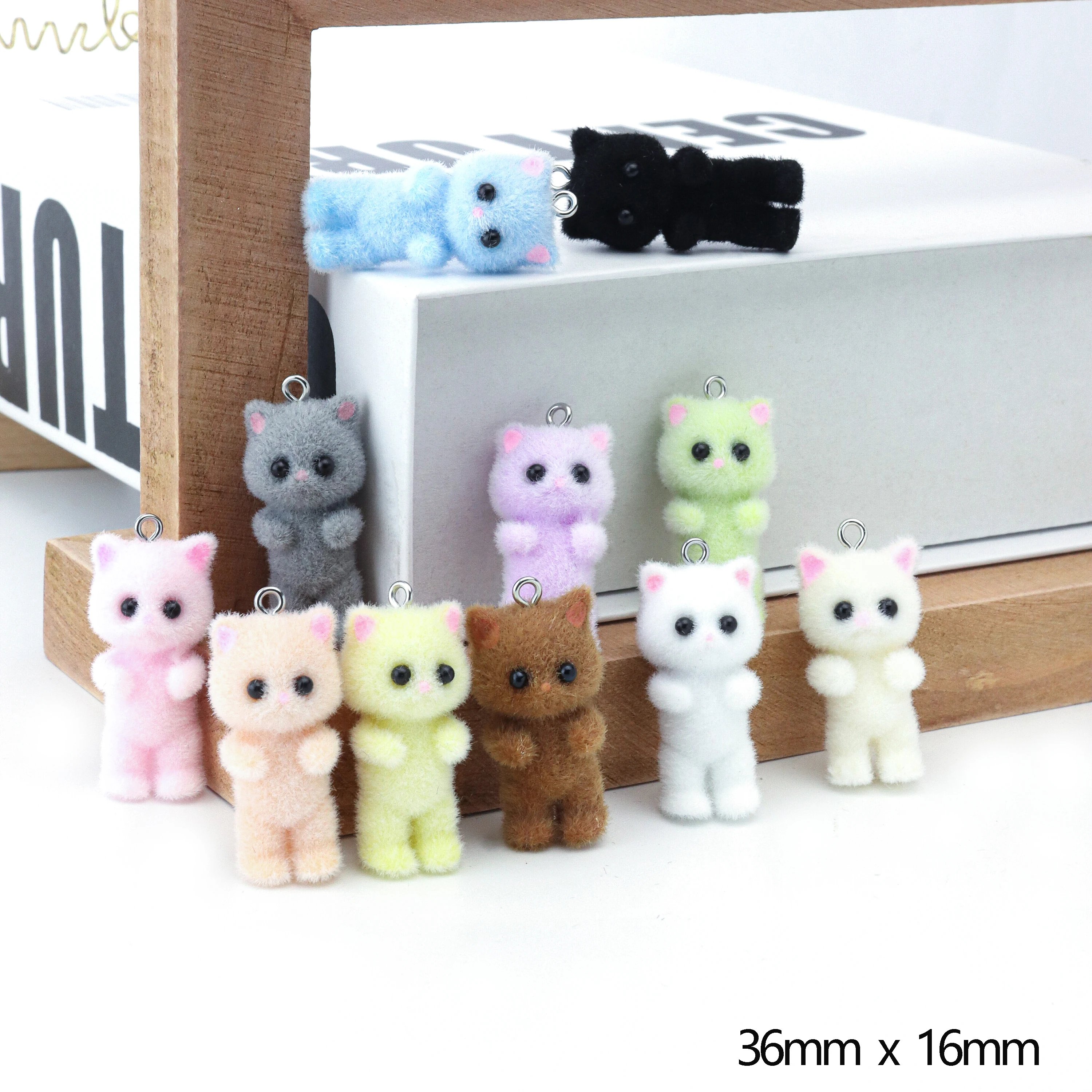 33PCS Cat Pendant Kawaii 3D Fl - đánh giá và giá Resin Art And Craft