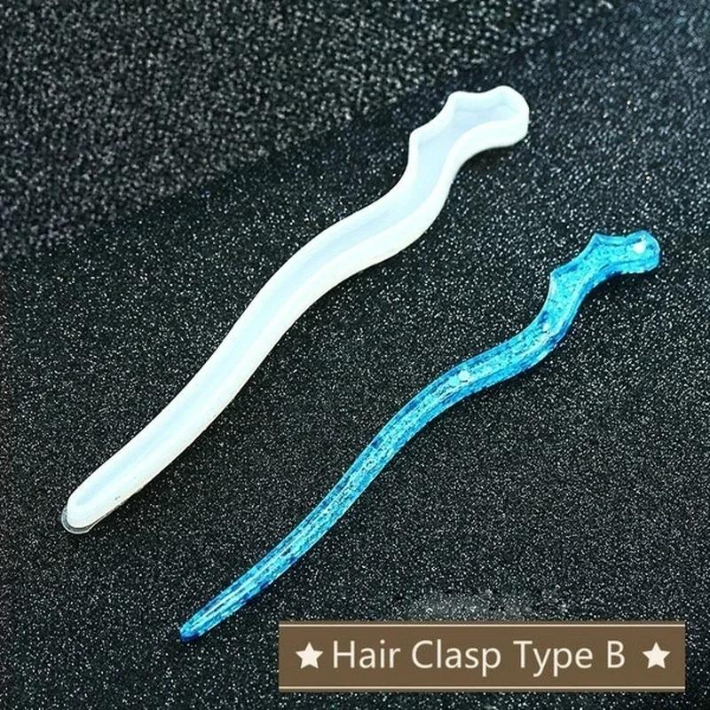 New Transparent Hairpin Silico - đánh giá và giá Resin Art Engagement