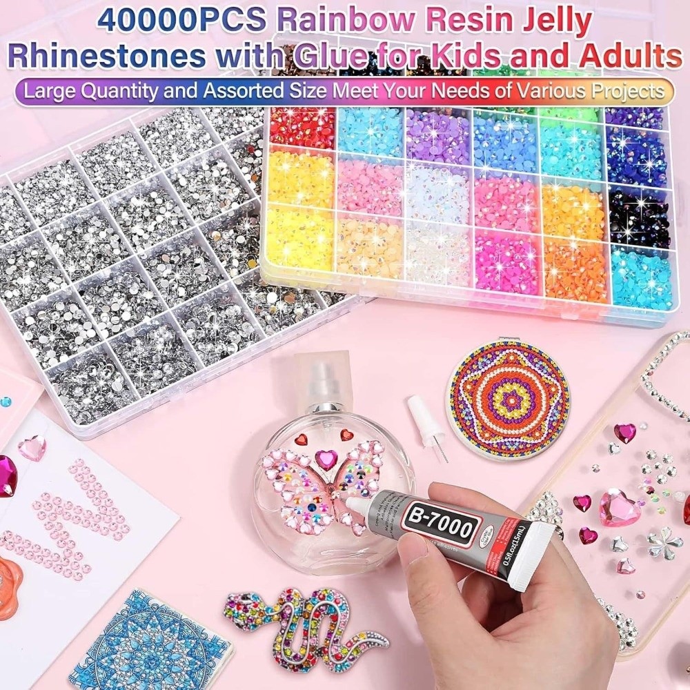 Hot Multicolor Resin Rhineston - đánh giá và giá Resin Art Workshop
