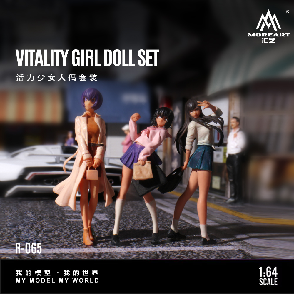 More Art 1:64 Dynamic Girl Dol - đánh giá và giá Resin Art And Decor