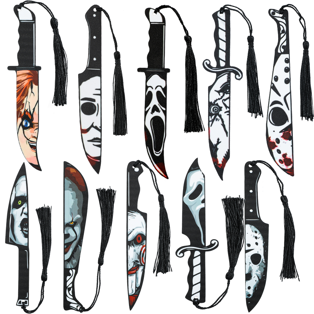 Horror Movie Character Knife B - đánh giá và giá Resin Art Bookmark