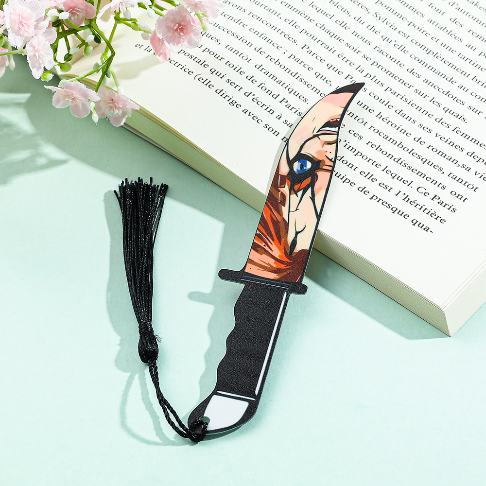 Horror Movie Character Knife B - đánh giá và giá Resin Art Bookmark