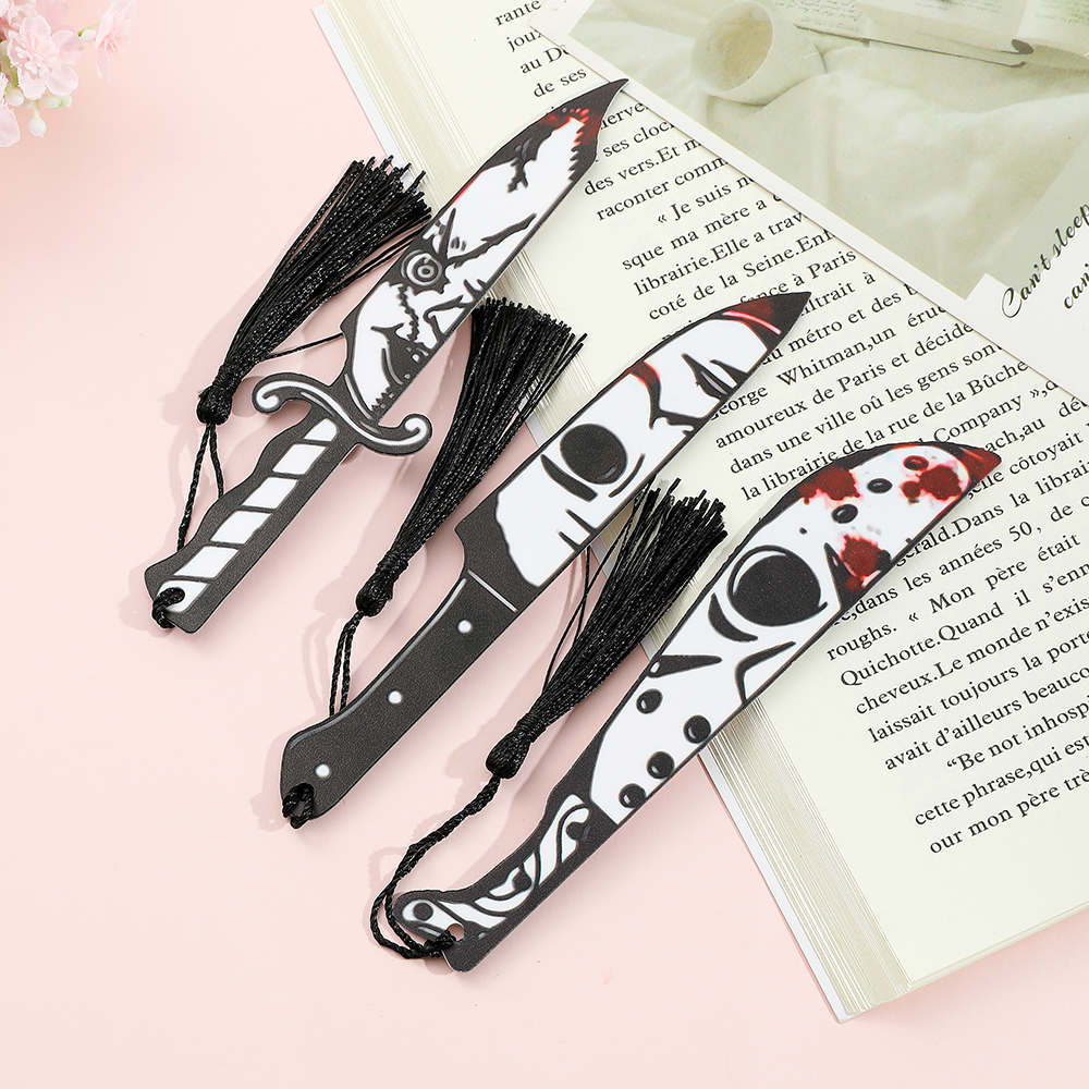 Horror Movie Character Knife B - đánh giá và giá Resin Art Bookmark