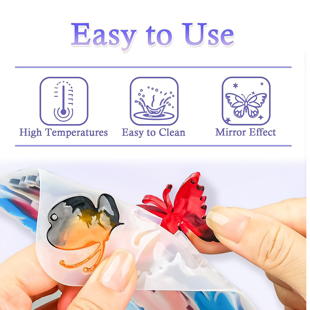 Resin Earring Molds Butterfly  - đánh giá và giá Resin Art A Keychain