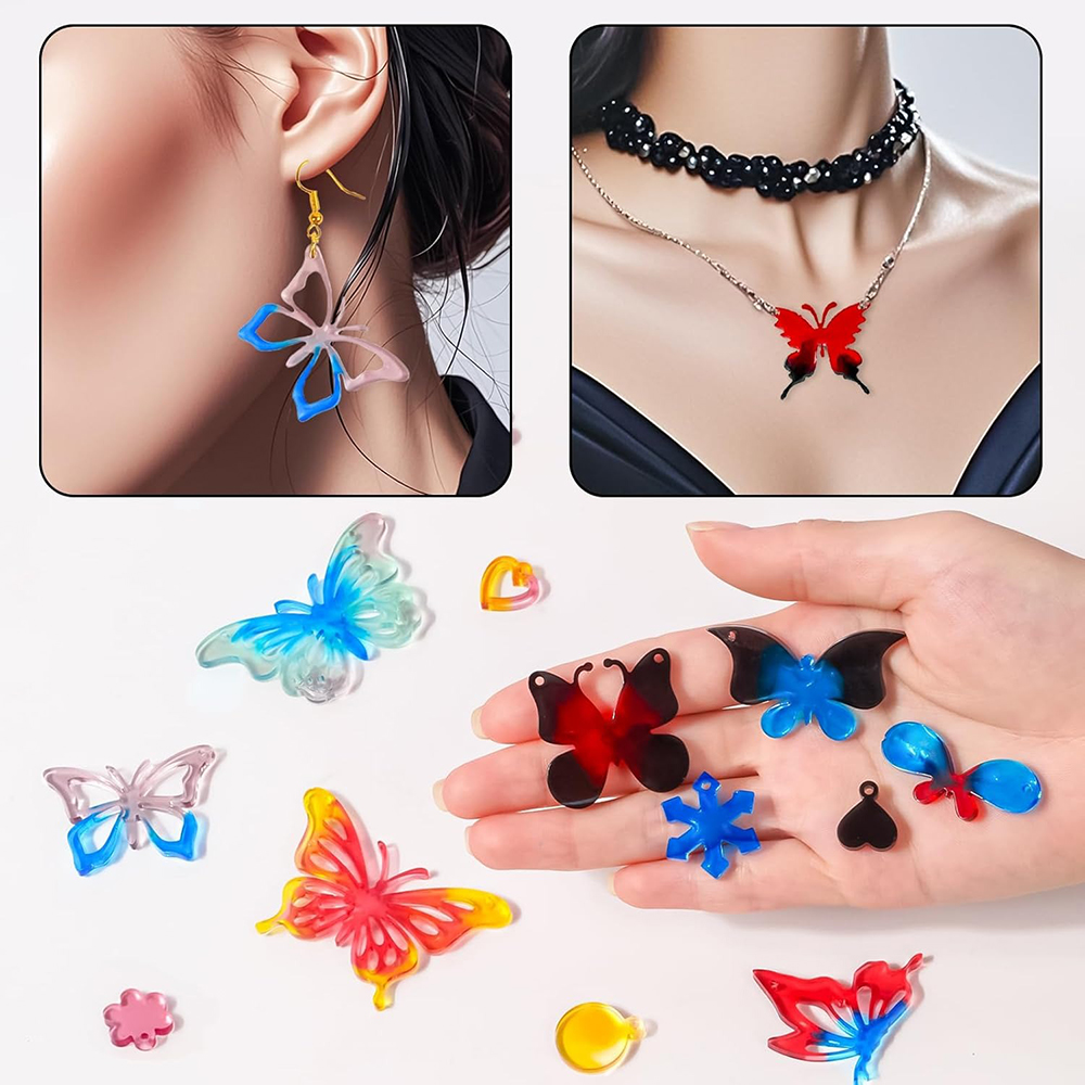 Resin Earring Molds Butterfly  - đánh giá và giá Resin Art A Keychain