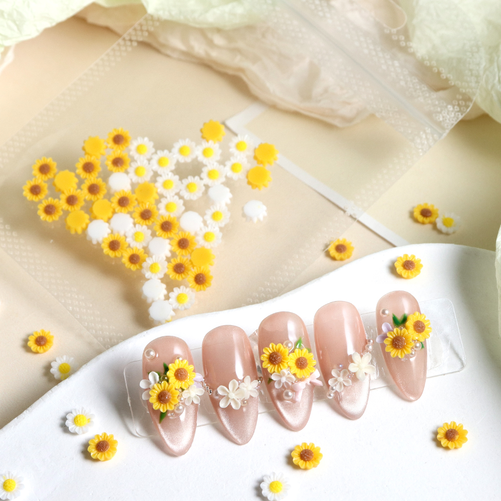 50Pcs Resin Filling 6mm Yellow - đánh giá và giá Resin Art A Keychain