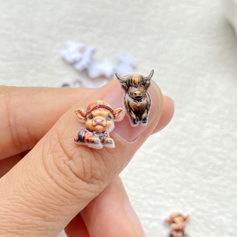 50pcs Resin Cute Mini Cartoon  - đánh giá và giá Resin Art Workshop