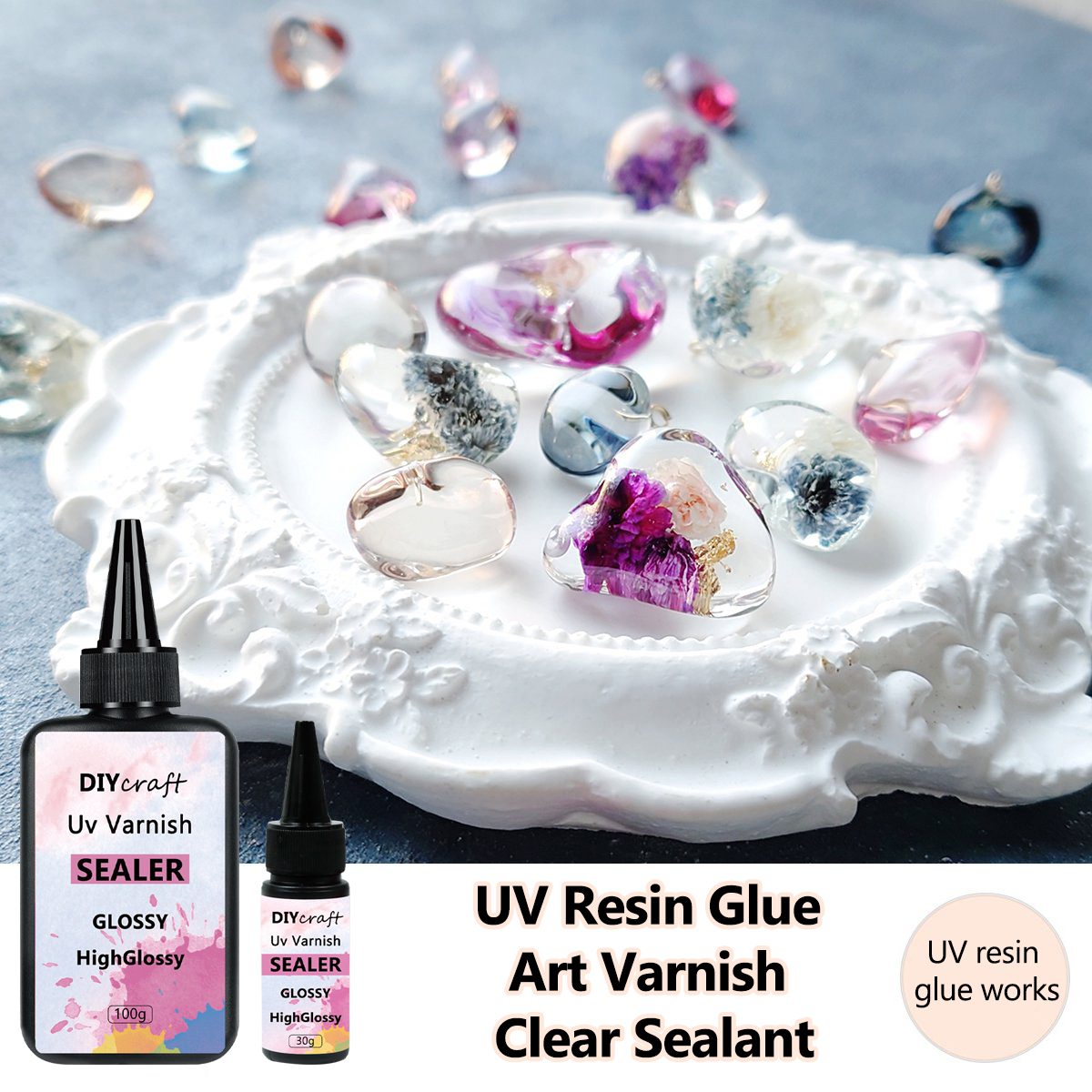 Hight Glossy Acrylic Art Varni - đánh giá và giá Resin Art And Jewelry