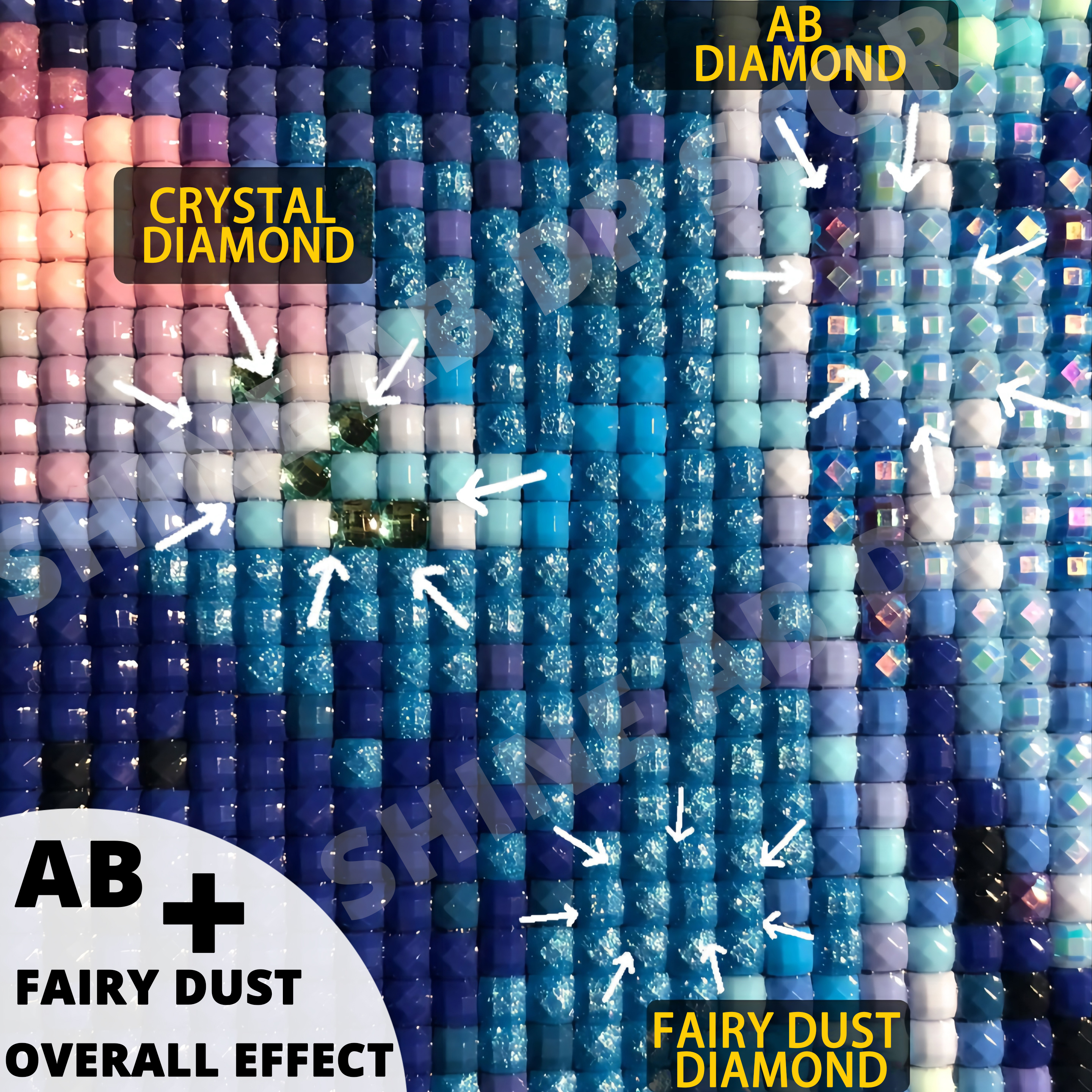 AB Fairy Dust Comes with DMC s - đánh giá và giá Resin Art Zelda