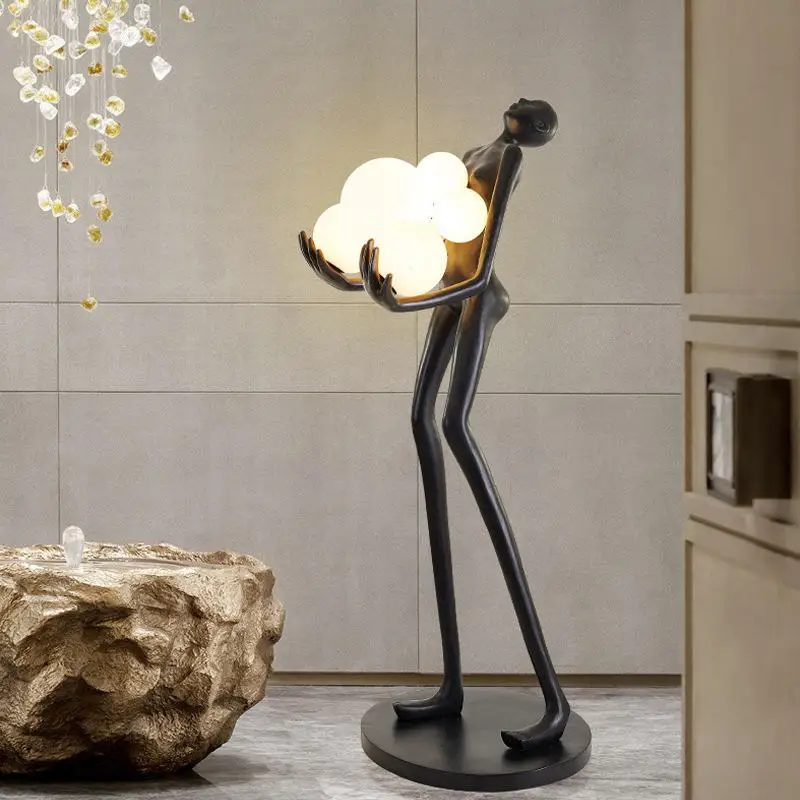 Humanoid Floor Lamp Lamp Moder - đánh giá và giá Resin Art In Floor