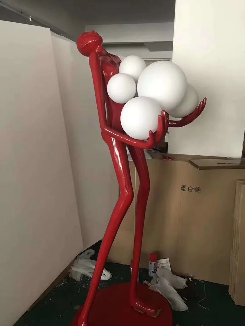 Humanoid Floor Lamp Lamp Moder - đánh giá và giá Resin Art In Floor