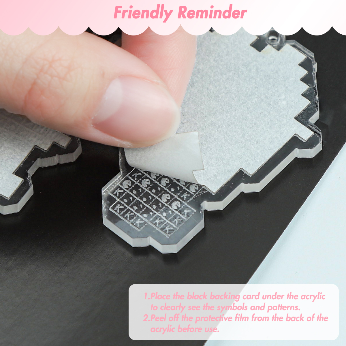 FOREVER YOUNG 3PCS Bouquet Acr - đánh giá và giá Resin Art A Keychain