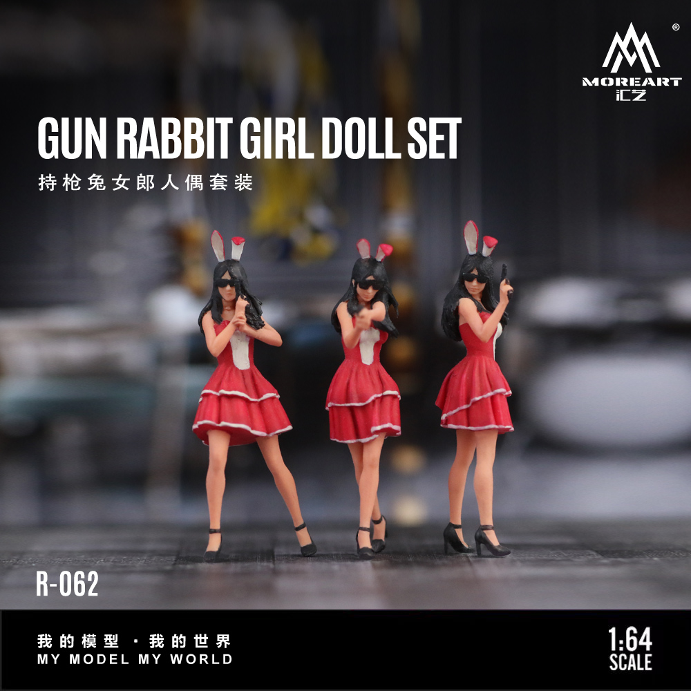 More Art 1:64 The Bunny Girl M - đánh giá và giá Resin Art And Decor