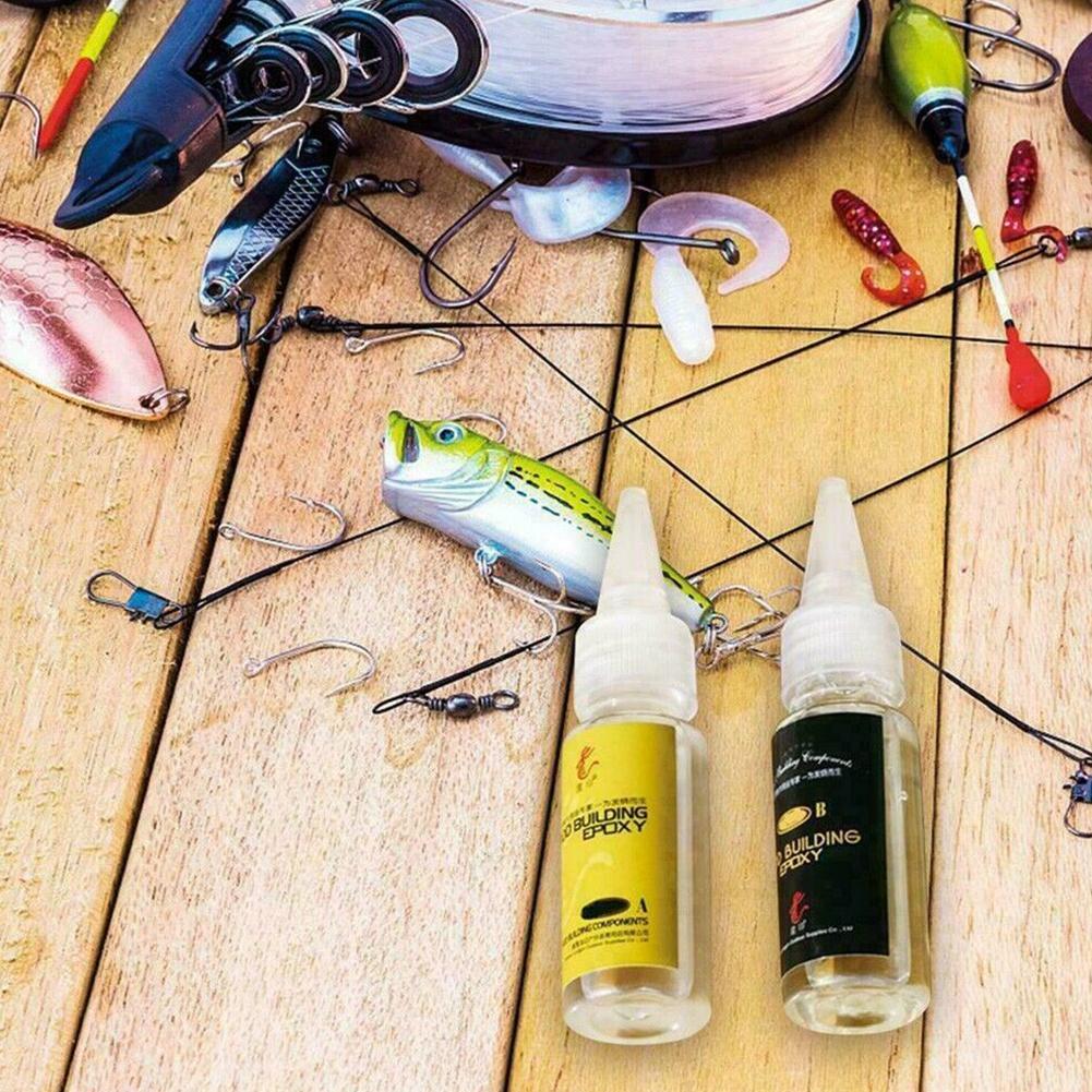 2Pcs DIY Fishing Tool Repair E - đánh giá và giá Epoxy Resin Ab